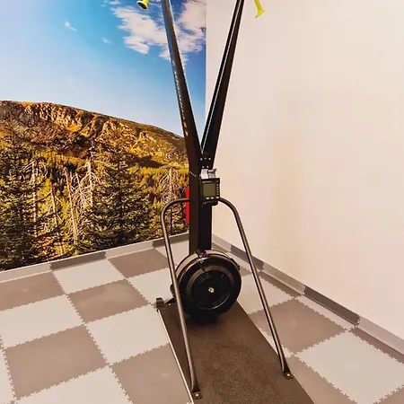 D19 Z Basenem, Sauną, Jacuzzi Park - 5d Apartament *