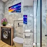 דירה D19 Z Basenem, Sauna, Jacuzzi Park - 5d