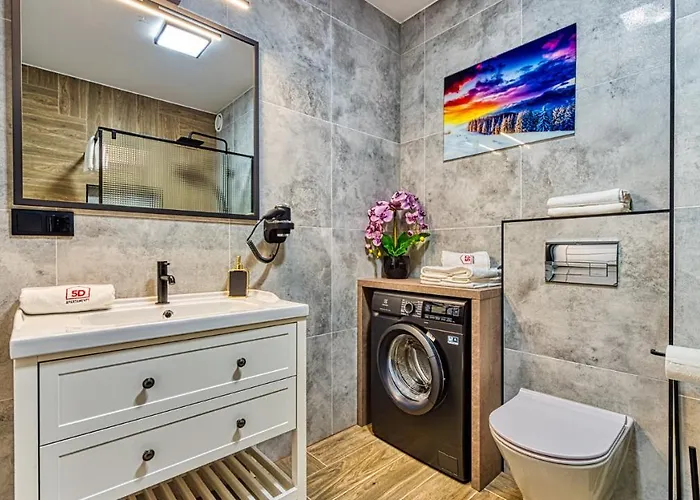 아파트 D19 Z Basenem, Sauna, Jacuzzi Park - 5d